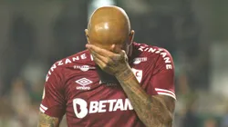 Jogador desabafou durante a entrevista sobre desempenho da equipe, mas valorizou ponto conquistado
