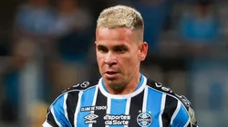 /AGIF - Soteldo atuando pelo Grêmio em partida do Campeonato Gaúcho