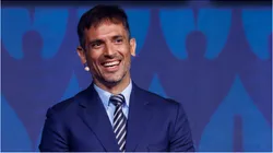 Roque Santa Cruz durante evento - Foto: Marie Uzcategui/Getty Images