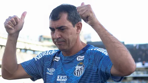 Fábio Carille, treinador do Santos.