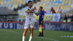 Andre jogador do Fluminense durante partida contra o Botafogo no estádio Maracanã pelo campeonato Carioca 2024.