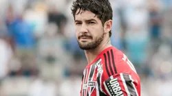 O jogador Alexandre Pato em foto de arquivo atuando pelo São Paulo Futebol Clube no ano de 2019