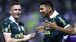 Rony e Aníbal Moreno, em jogo do Campeonato Paulista de 2024. Foto: Marcello Zambrana/AGIF