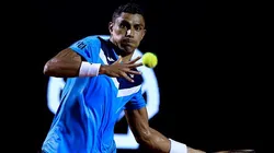 Thiago Monteiro durante o Rio Open deste ano. Foto: Buda Mendes/Getty Images