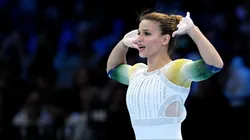 Jade Barbosa em ação pelo Brasil (Foto: Matthias Hangst/Getty Images)