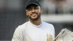 Neymar voltou rapidamente de Miami após convite do Santos