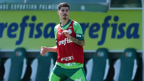 Rômulo já treina na Academia de Futebol e vivia ansiosamente por inscrição na fase de grupos da Libertadores - Foto: Fabio Menotti/Palmeiras/by Canon