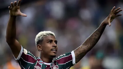 Foto: Alexandre Loureiro/Getty Images - John Kennedy, atacante do Fluminense