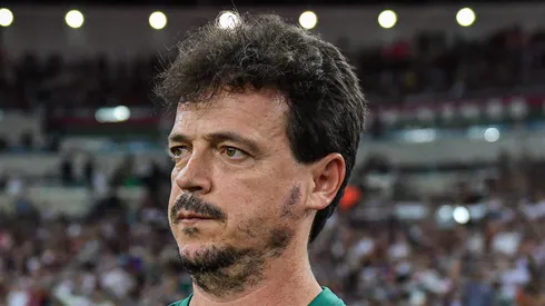 Fernando Diniz, durante partida contra o Argentinos Juniors. Técnico quer bicampeonato da Libertadores.