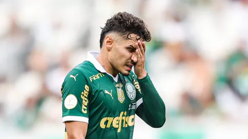 Raphael Veiga, em ação pelo Verdão. O camisa 23 deve ser desfalque