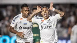 Otero marcou gol na final do Paulistão 2024. Fotos: Raul Baretta/ Santos FC