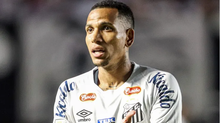 Otero na Vila Belmiro, em jogo válido pelo Campeonato Paulista entre Santos e Corinthians, no dia 07/02/2024.