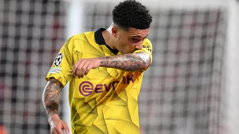 Jadon Sancho do Borussia Dortmund. (Foto de Matthias Hangst/Getty Images)