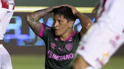 Germán Cano vive ano de poucos gols pelo Fluminense. Foto: Jorge Rodrigues/AGIF