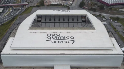 Neo Química Arena em jogo entre Corinthians e Botafogo. Ricardo Moreira/Getty Images