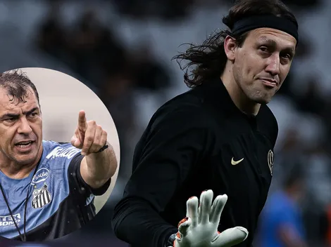 Carille cita Cássio e agiliza contratação de goleiro no Santos