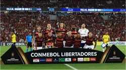Foto: Buda Mendes/Getty Images - Elenco do Flamengo na Libertadores.