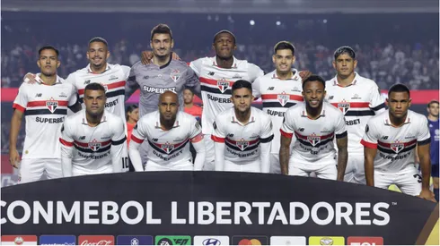 Foto: Alexandre Schneider/Getty Images - Elenco do SPFC