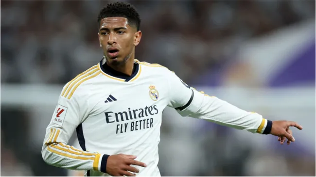 Jude Bellingham atuando pelo Real Madrid