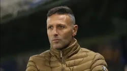 Walter Ribonetto, treinador do Talleres em partida contra o Boca Juniors pela Liga Argentina
