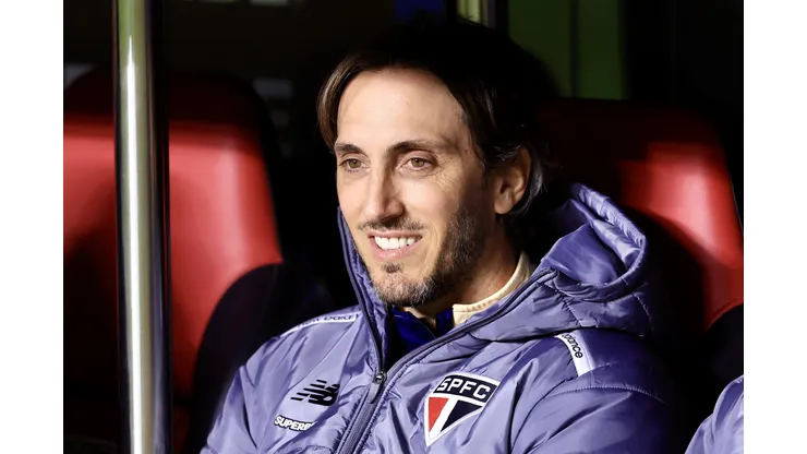 Foto: Marcello Zambrana/AGIF - Zubeldía vibrou muito com gol