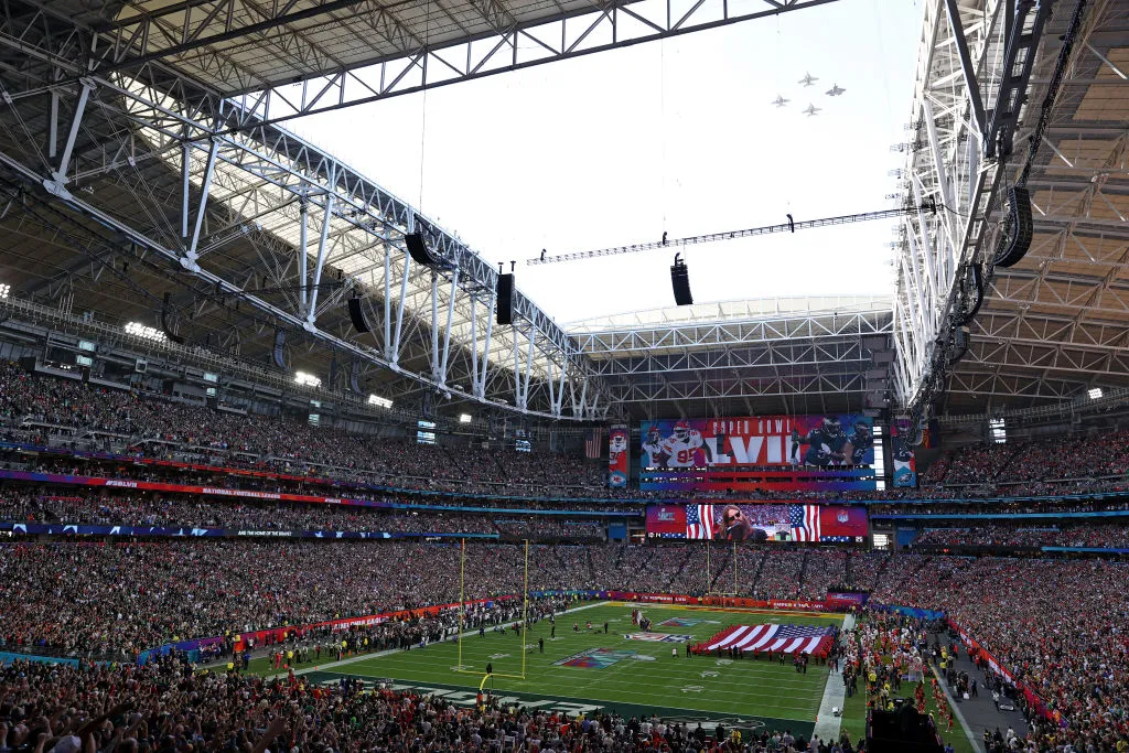 Capacidade é de 60 mil pessoas. Sarah Stier/Getty Images.