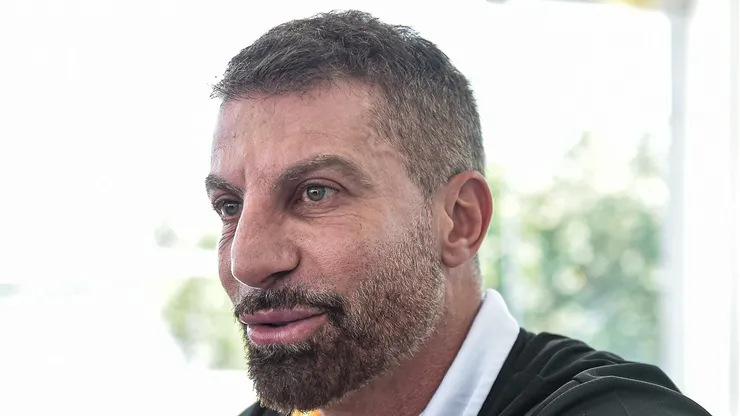 RJ - RIO DE JANEIRO - 11/11/2023 - VASCO, ELEICAO PARA PRESIDENTE - Pedrinho, candidato da chapa Sempre Vasco, durante a eleicao a qual elege o Presidente do Vasco da Gama para o Trienio 2024 a 2026, realizada na Sede do Calabouco, centro do Rio de janeiro.