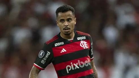 Allan em ação durante a partida desta terça-feira (28). Foto: Jorge Rodrigues/AGIF