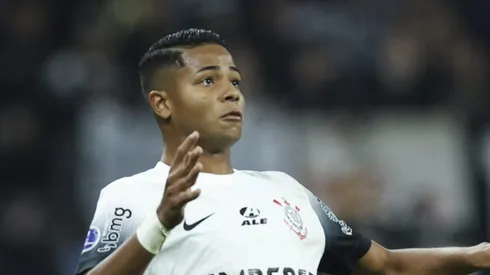 Wesley durante a partida de ontem, na Neo Química Arena. Foto: Alexandre Schneider/Getty Images