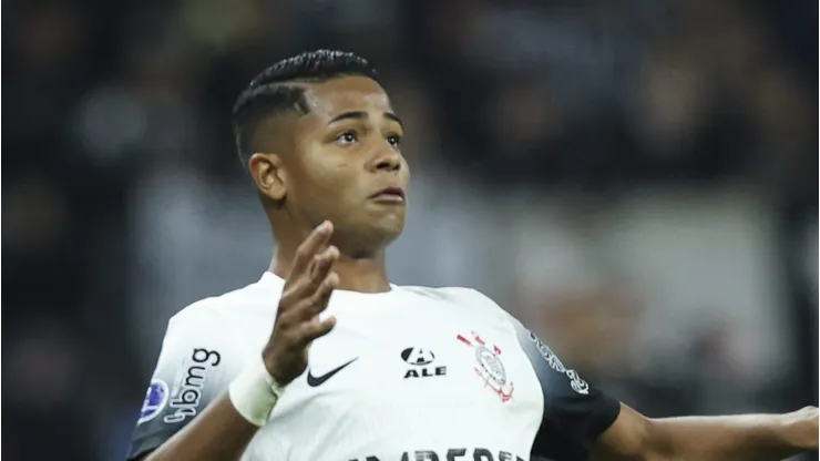 Wesley durante a partida de ontem, na Neo Química Arena. Foto: Alexandre Schneider/Getty Images