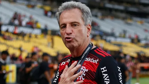 Landim teria feito o "convite" – Foto: Gilvan de Souza/Flamengo.
