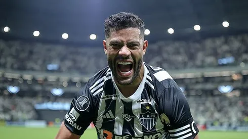Hulk marca seu 16º gol em Libertadores com o Galo. Foto: Pedro Souza / Atlético