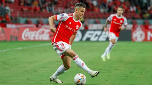 Internacional tem retomada do futebol em jogo decisivo da Sul-americana contra Belgrano. Imagem de Borré no jogo Inter x Tomayapo.Foto: Lucas Gabriel Cardoso/AGIF
