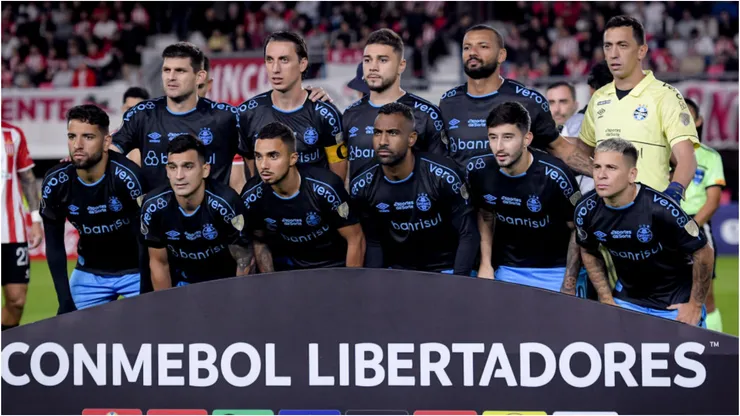 Foto: Marcelo Endelli/Getty Images - Elenco do Grêmio