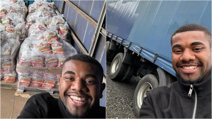 Fotos: Davi esclarece polêmica das doações ao RS - Reprodução/ Instagram