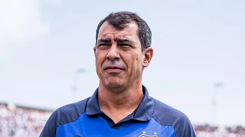 SP – SAO PAULO – 25/02/2024 – PAULISTA 2024, SANTOS X SAO BERNARDO – Fabio Carille tecnico do Santos durante partida contra o Sao Bernardo no estadio Morumbi pelo campeonato Paulista 2024.