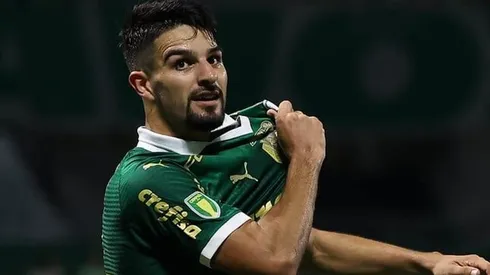 Foto: Cesar Greco / Palmeiras - Flaco López, atacante do Palmeiras, comenta sobre renovação