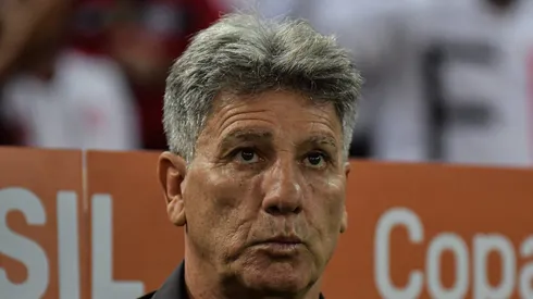 Renato Portaluppi durante partida contra o Flamengo. Tricolor não poderá mandar clássico em sua casa.