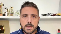 Jorge Nicola em vídeo publicado em seu canal. Jornalista traz má notícia para a Fiel. Foto: Reprodução/ Youtube.