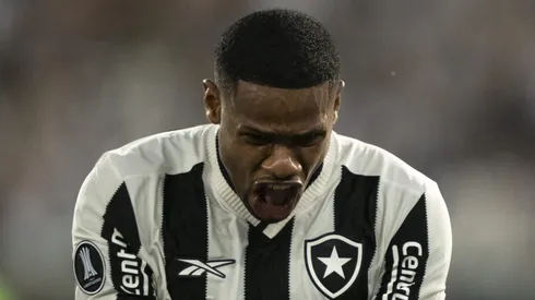 Júnior Santos, do Botafogo, é o artilheiro da Copa Libertadores. Foto: Jorge Rodrigues/AGIF