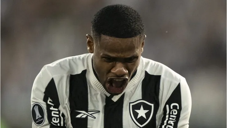 Júnior Santos, do Botafogo, é o artilheiro da Copa Libertadores. Foto: Jorge Rodrigues/AGIF