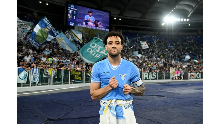 Foto: Marco Rosi - SS Lazio/Getty Images - Felipe Anderson se despediu da Lazio