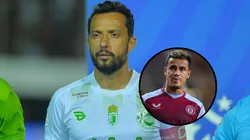 Nenê comenta possível retorno de Phillippe Coutinho ao Vasco. Foto Nenê: Walmir Cirne/AGIF. Foto Coutinho: Eric Alonso/Getty Images.