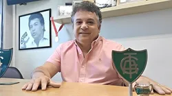 Foto: Daniel Hott - América - Alencar da Silveira defendeu gol polêmico