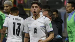 Valverde em partida das eliminatórias para a Copa do Mundo de 2022 (Foto: Alberto Valdez - Pool/Getty Images)