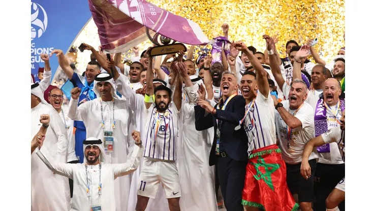 Al Ain conquista título continental e irá ao Mundial de 2025. (Foto de Francois Nel/Getty Images)