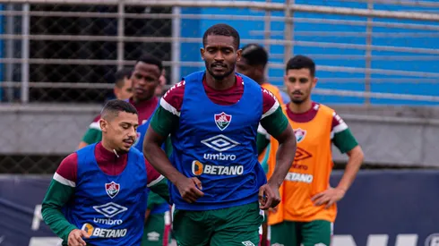 Marlon volta aos treinos do Fluminense. FOTO: MARCELO GONÇALVES / FLUMINENSE F.C.
