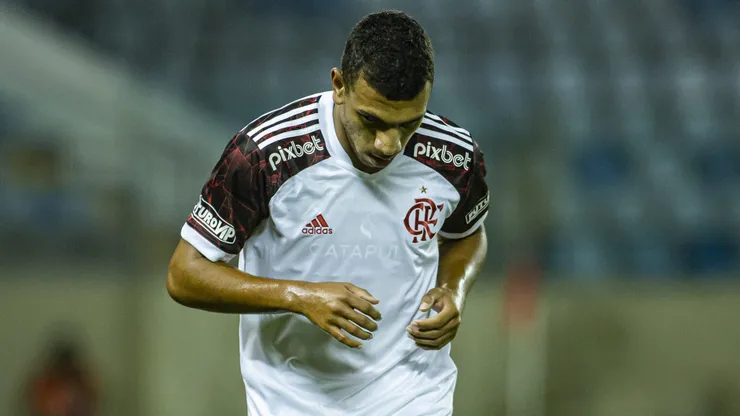 Petterson jogador do Flamengo durante partida contra o Nautico no estadio Arena Barueri pelo campeonato Copa Sao Paulo 2022. Foto: Diogo Reis/AGIF