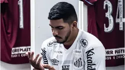 Foto: Raul Baretta/Santos FC - João Paulo agradeceu o apoio da torcida do Santos