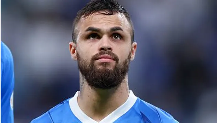 Michael em partida entre Al-Hilal and Damac FC, pelo Campeonato Saudita, na Kingdom Arena, no dia 16/03/2024.